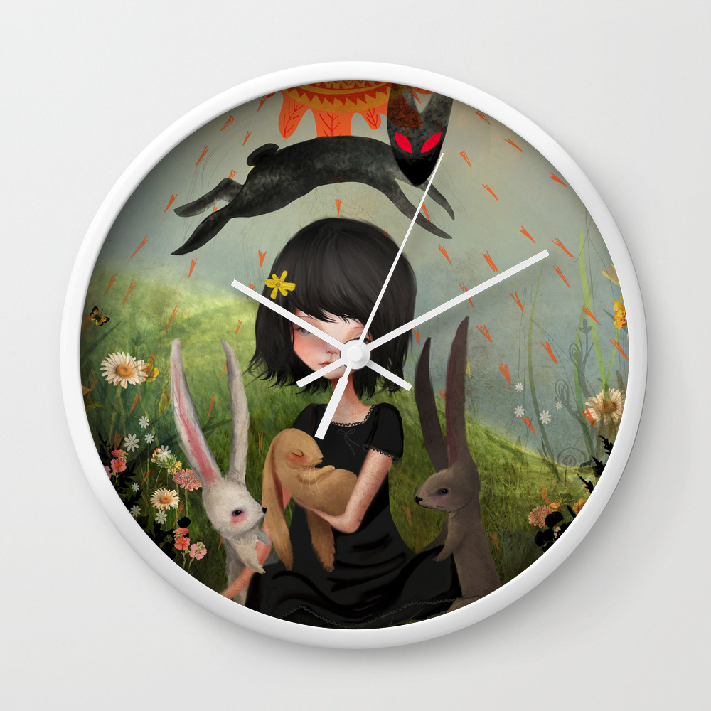 My Heart Has Joined The Thousand For My Friend Stopped Running Today Wall Clock By Solocosmo Society6