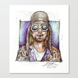 Cobain Canvas Print