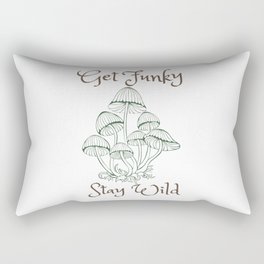 Get Funky, Stay Wild Rectangular Pillow