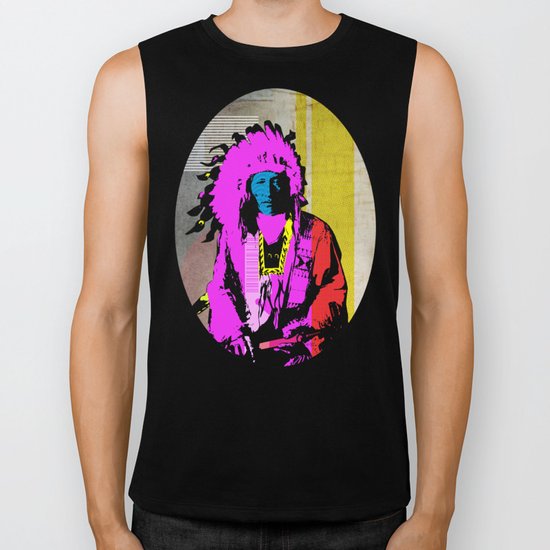 Indian Pop 9 Biker Tank