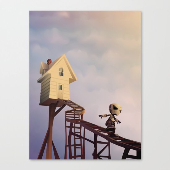 robots Canvas Print