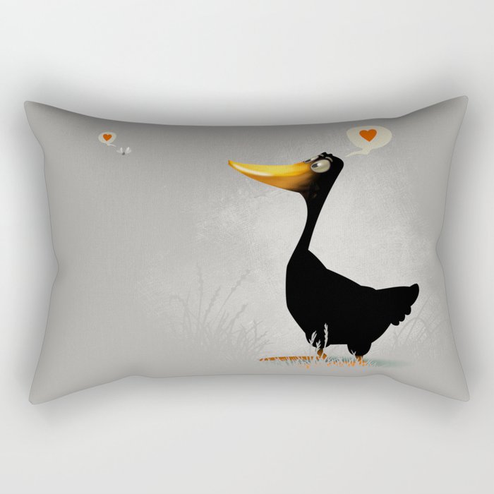 Duck and Junebug Rectangular Pillow
