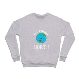 Earth Sore Throat Crewneck Sweatshirt