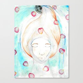 Let Your Worries Down the Drain Canvas Print