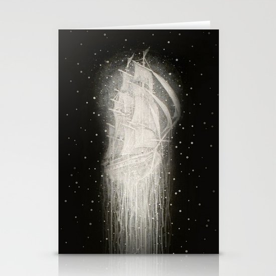 "Man-O-War" Stationery Cards