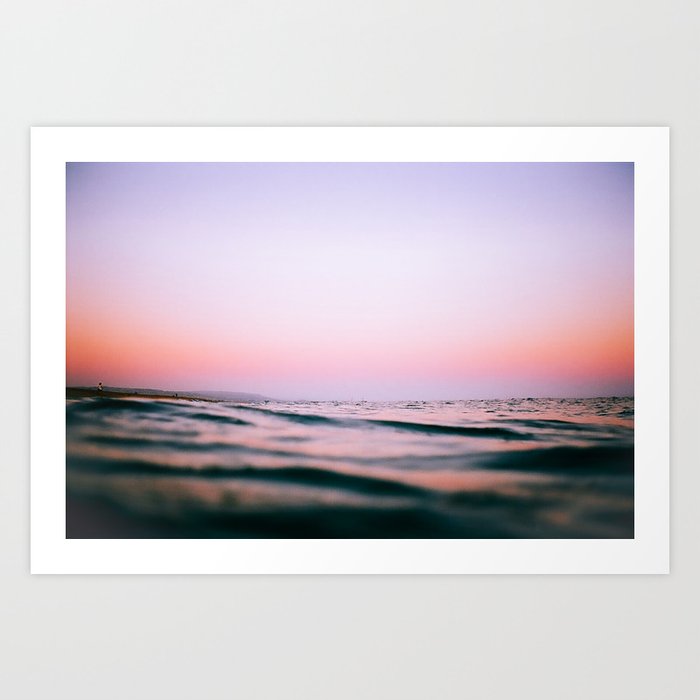 Pink Ocean (Film) Art Print