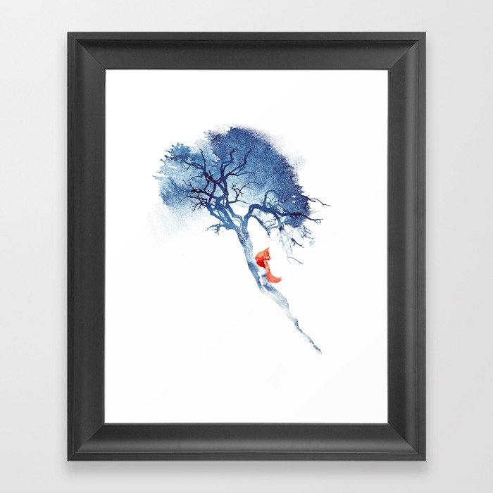 There's no way back Framed Art Print
