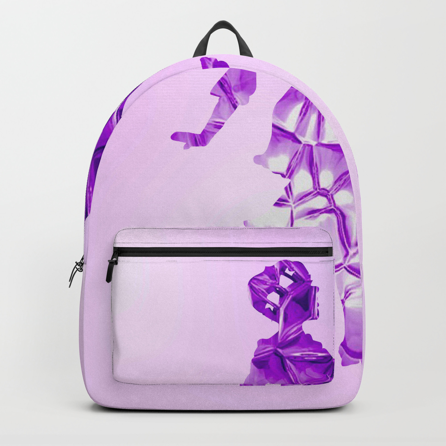 purple dog backpack