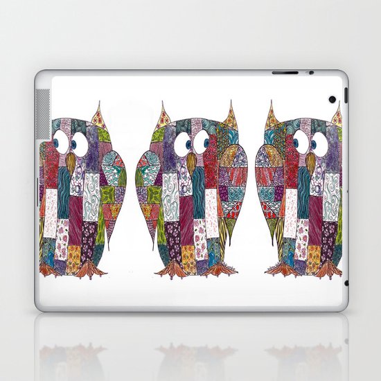 Logcabin Owl Laptop & iPad Skin