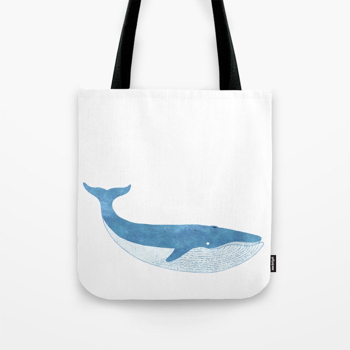 Blue Whale Tote Bag