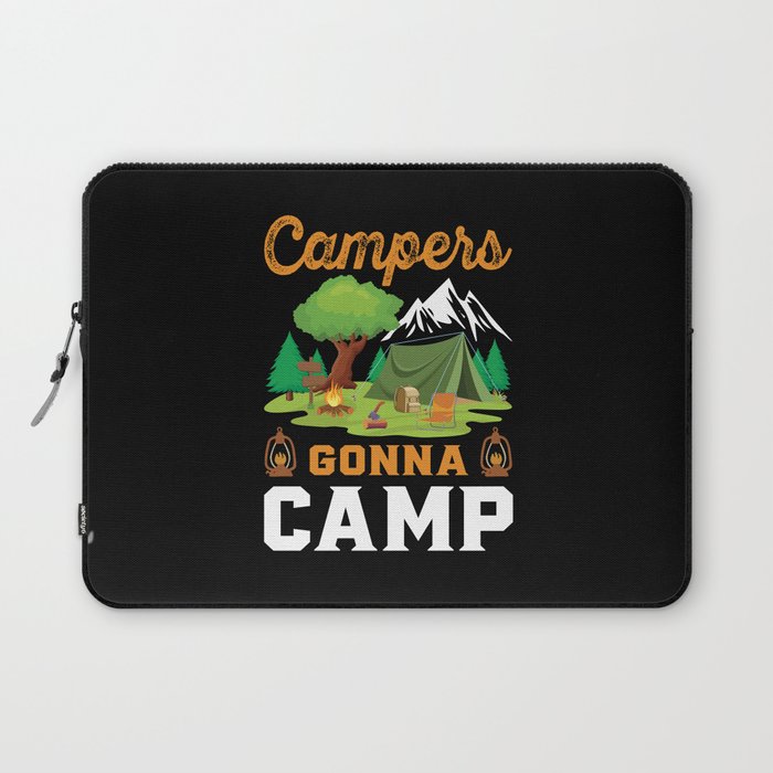 Campers gonna camp Laptop Sleeve