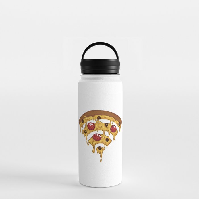 Pizza WLAN Water Bottle