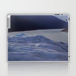 Argentina Photography - Snowy Mountain By The Cold Sea Laptop Skin