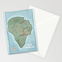 Isla Nublar Stationery Cards