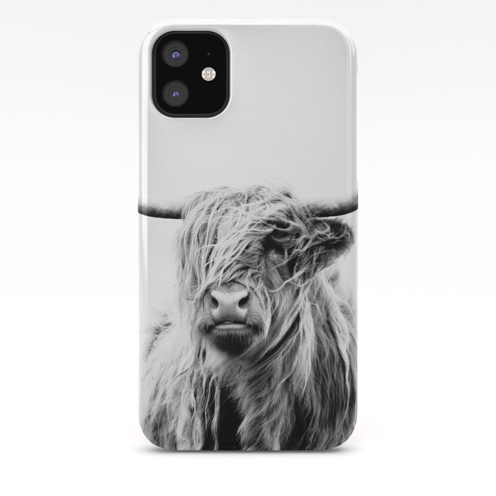 Portrait Of A Highland Cow Iphone Case By Doritfuhg Society6,Cartoon Portrait Digital Art Boy