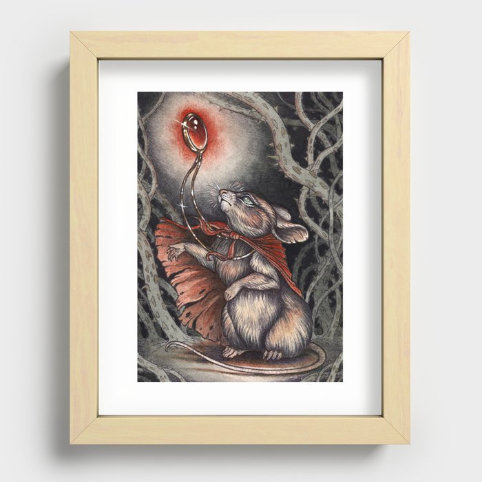 Courage of the Heart  Recessed Framed Print