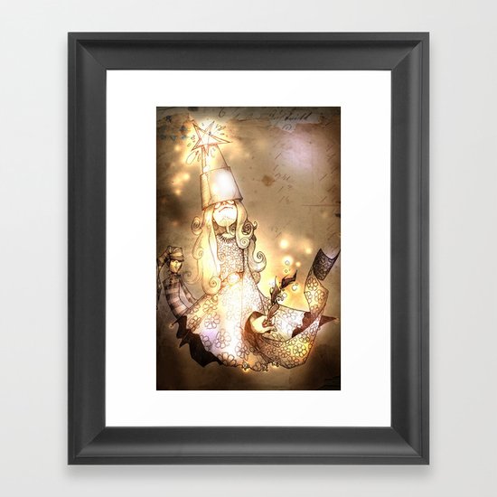 A Christmas Carol Framed Art Print