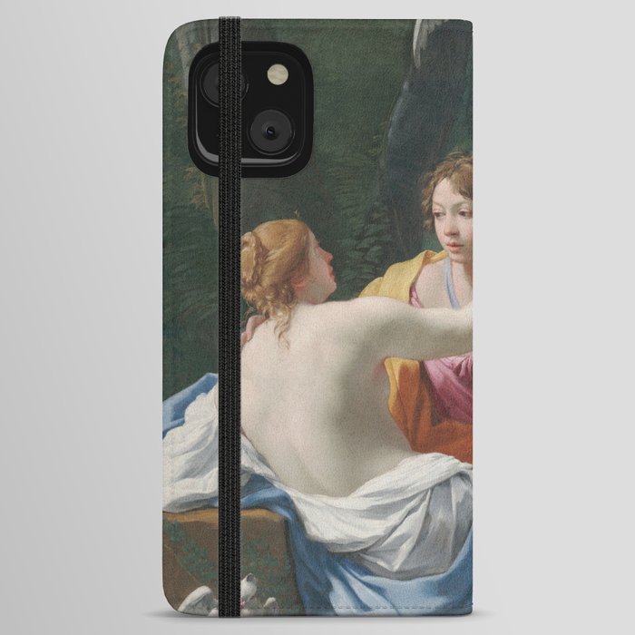 Venus and Adonis - Simon Vouet  iPhone Wallet Case