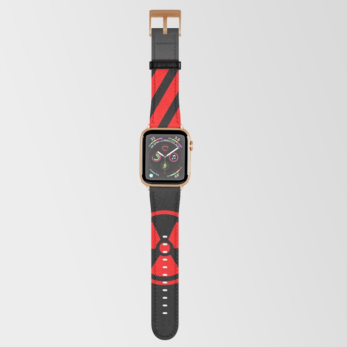 Apple watch sales red symbol