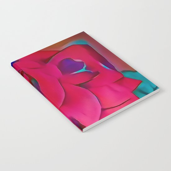 Red Rose Notebook