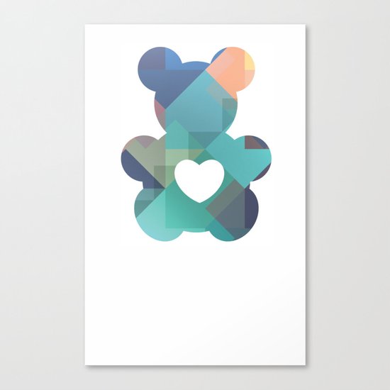 Teddy Bear Canvas Print