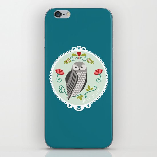 Piccola Damigella Gufo iPhone & iPod Skin