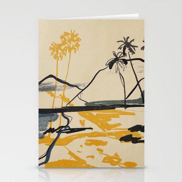 Landscape sketch art 4 Stationery Cards