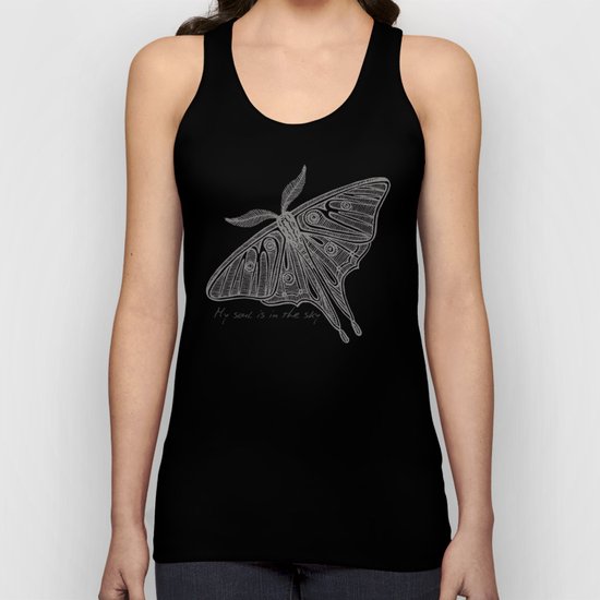 My soul is in the sky Unisex Tank Top