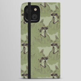 dog fight  iPhone Wallet Case
