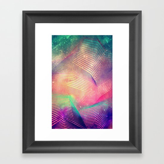 gyt th'fykk yyt Framed Art Print