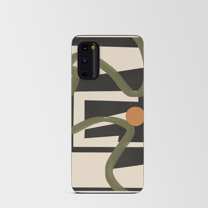 Abstract Line Movement 01 Android Card Case