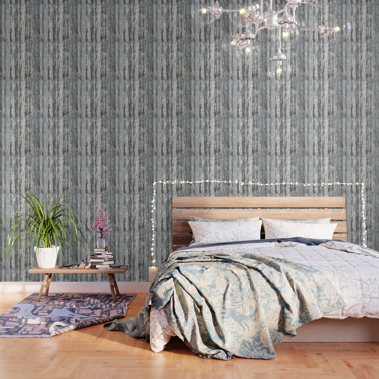 Rustic Western Barn Wood Wallpaper By Karbondream Society6