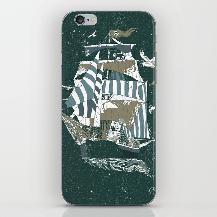 Sail to The Moon iPhone Skin