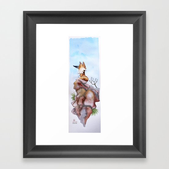 Fox Framed Art Print