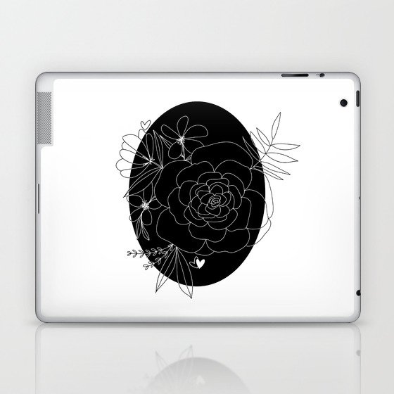 Flower Market No. 3 | Colorful Abstract Art Laptop & iPad Skin