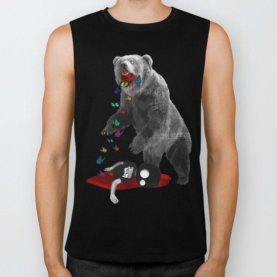 beary delicious Biker Tank