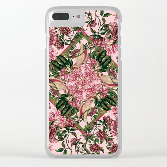 Tropical Clear iPhone Case