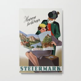 Vintage poster - Steiermark Metal Print