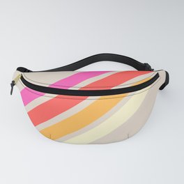 Weija - Classic 70s Minimal Style Retro Summer Vibes Stripes Fanny Pack