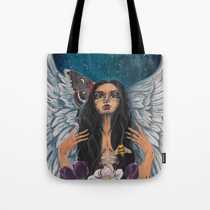 Mother Nature Angel Tote Bag