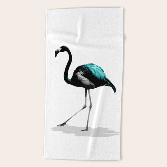 FLAMINGO 3 Beach Towel
