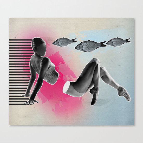 let them in Canvas Print