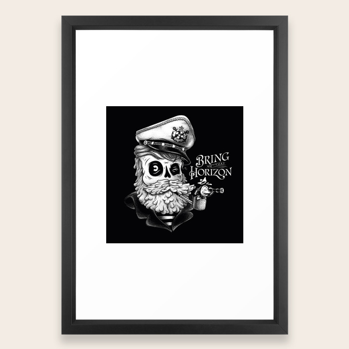 Bring Me That Horizon Framed Art Print By Michelemarconi Society6