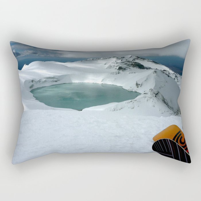 New Zealand, Mt Ruapehu Rectangular Pillow
