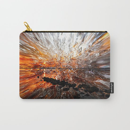Abstract sunset Carry-All Pouch