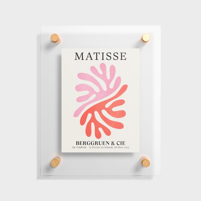 Star Leaves: Matisse Color Series | Mid-Century Edition Floating Acrylic Print