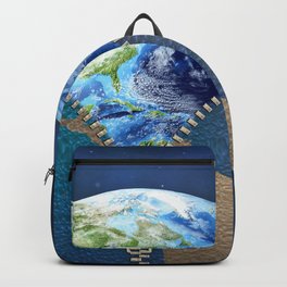 New World Backpack | Skin, Zipper, Color, Expose, Earth, Shed, Peel, Renew, Newworld, Unzip 