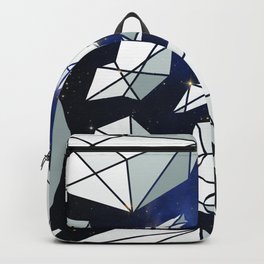 Diamonds in the Sky Backpack | Girlsbestfriend, Galaxy, Black, Graphicdesign, Black And White, Stars, Ice, Rock, Diamond, Space 