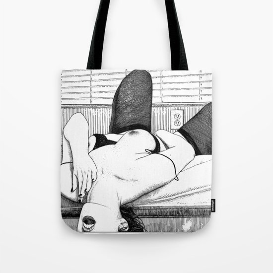 asc 552 - Les petits voyeurs (Small voyeurs) Tote Bag