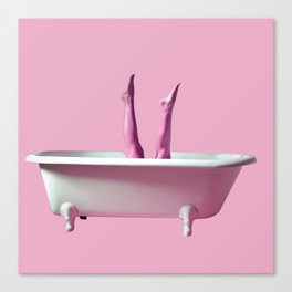 Shower me in love Canvas Print